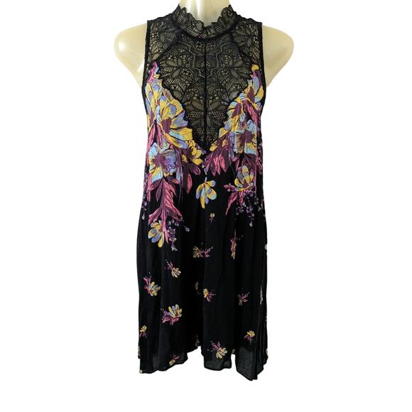 Free People Intimacy Sz S MARSHA Dress Slip Trapeze  A Line - Picture 2 of 11